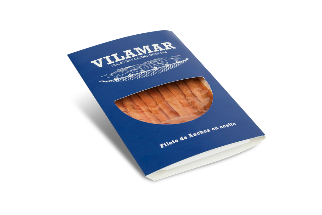 Filete Anchoa en aceite 90 -Vilamar- (12x1)